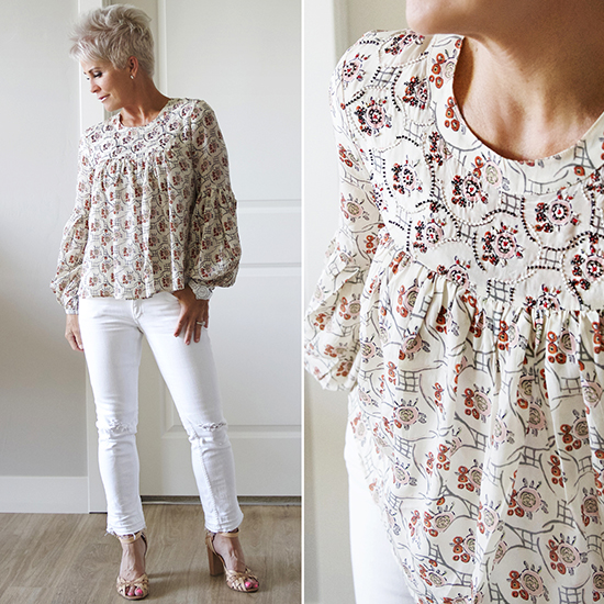 A Beaded Peasant Beauty - Chic Over 50