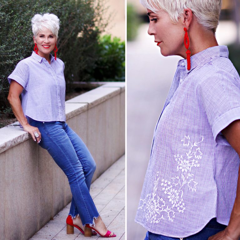 A Summer Crop Chic Over 50