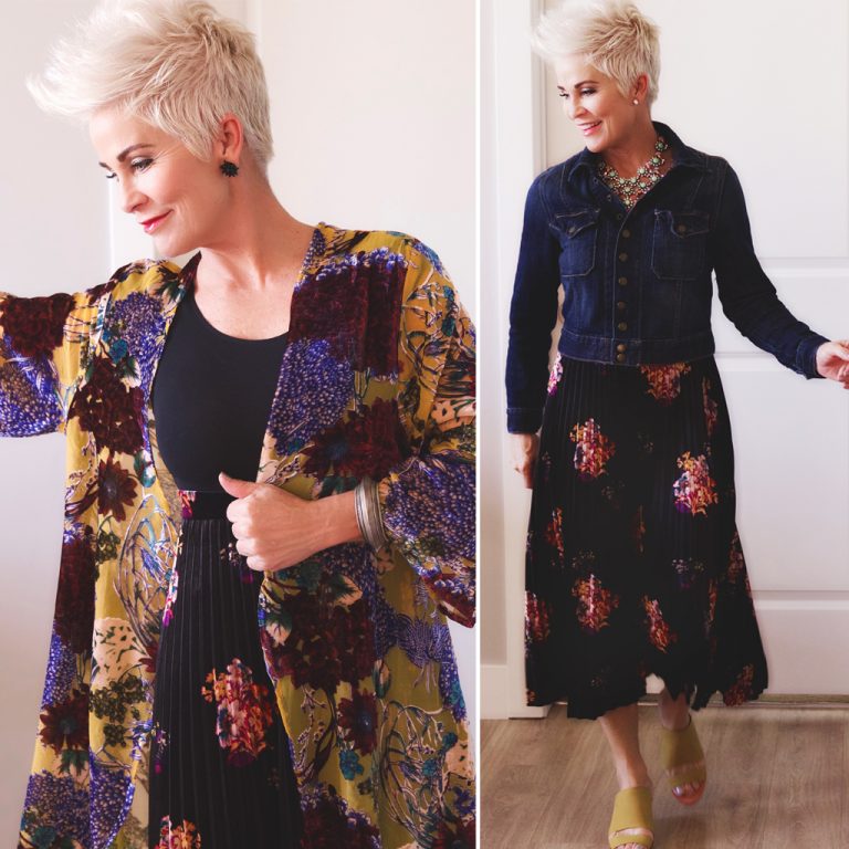 this VELVET going on and on and on! Chic Over 50