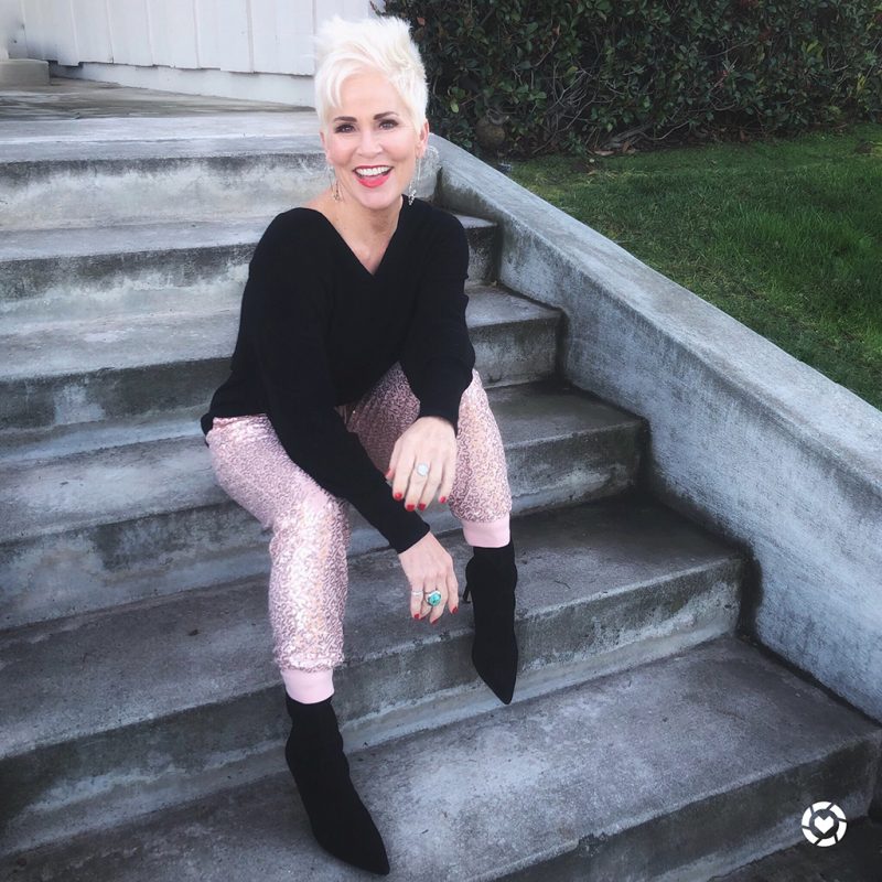 Sequins Daytime Are Fab - Chic Over 50