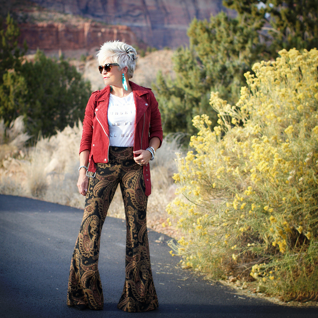 3 WAYS TO WEAR CROP FLARE PANTS THAT YOU'LL LOVE - 50 IS NOT OLD - A  Fashion And Beauty Blog For Women Over 50