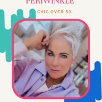 how to wear periwinkle chic over 50