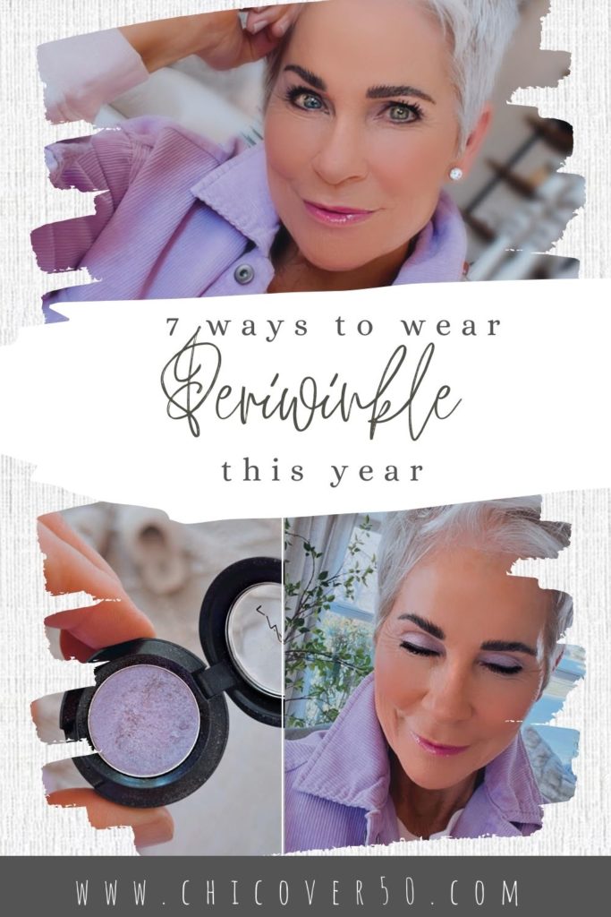 7 ways to wear periwinkle this year chicover50.com