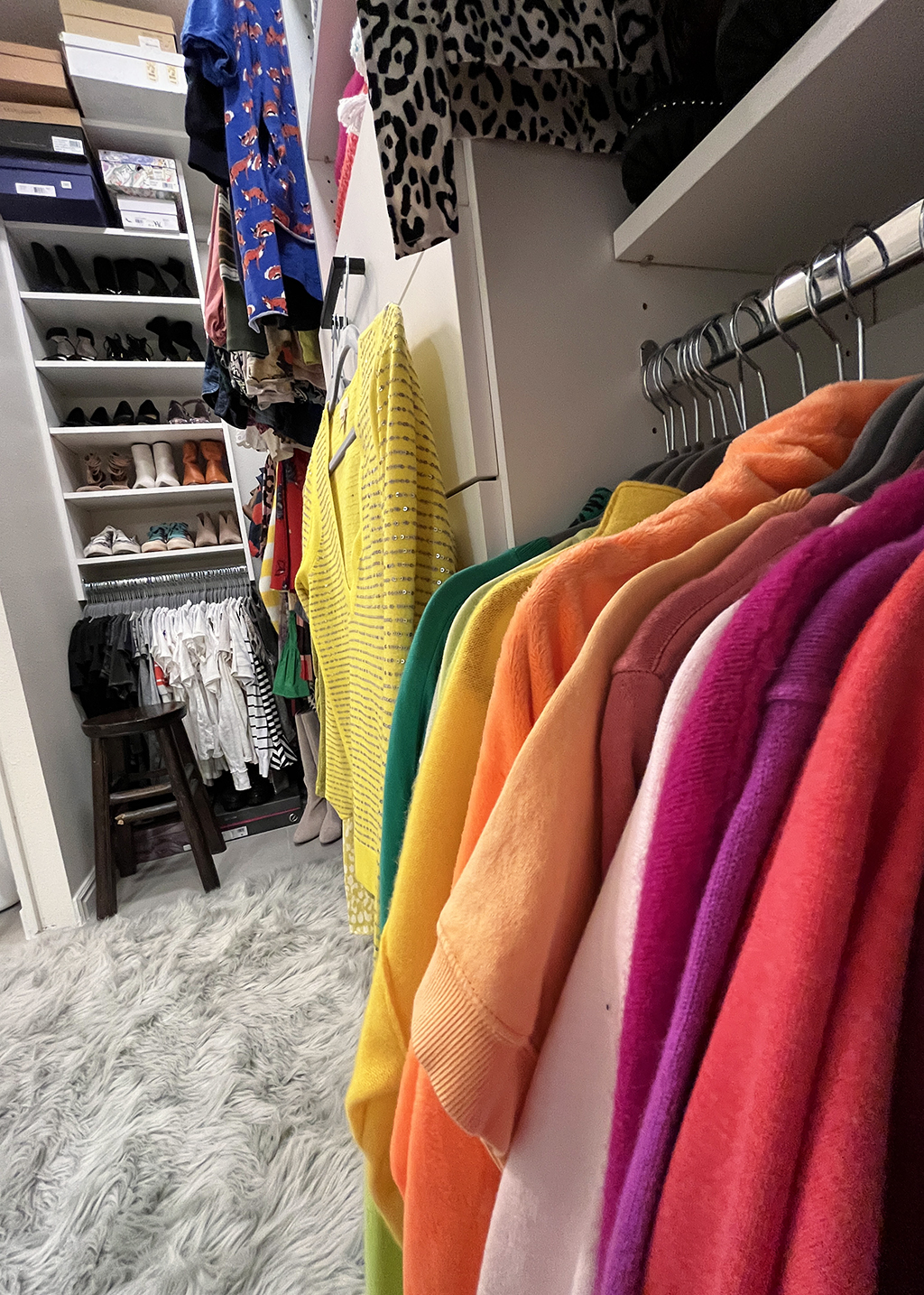 my closet makeover