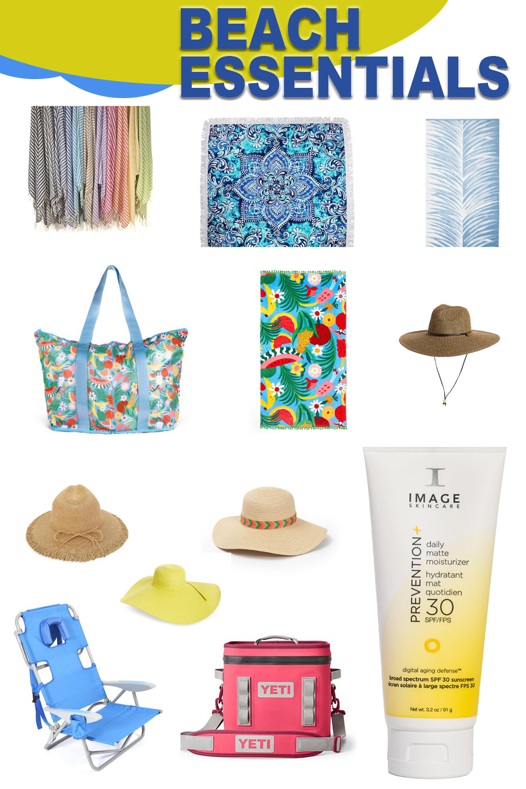 What To Take To The Beach - Chic Over 50