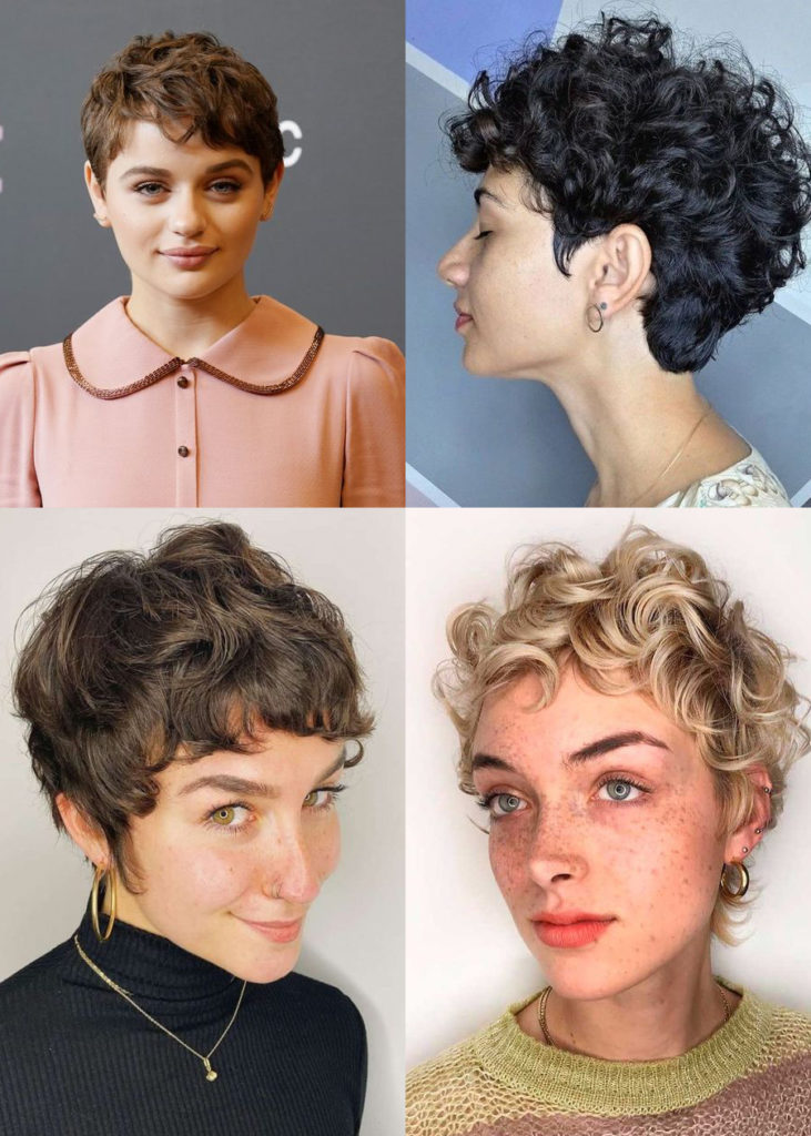 30 Standout Curly and Wavy Pixie Cuts