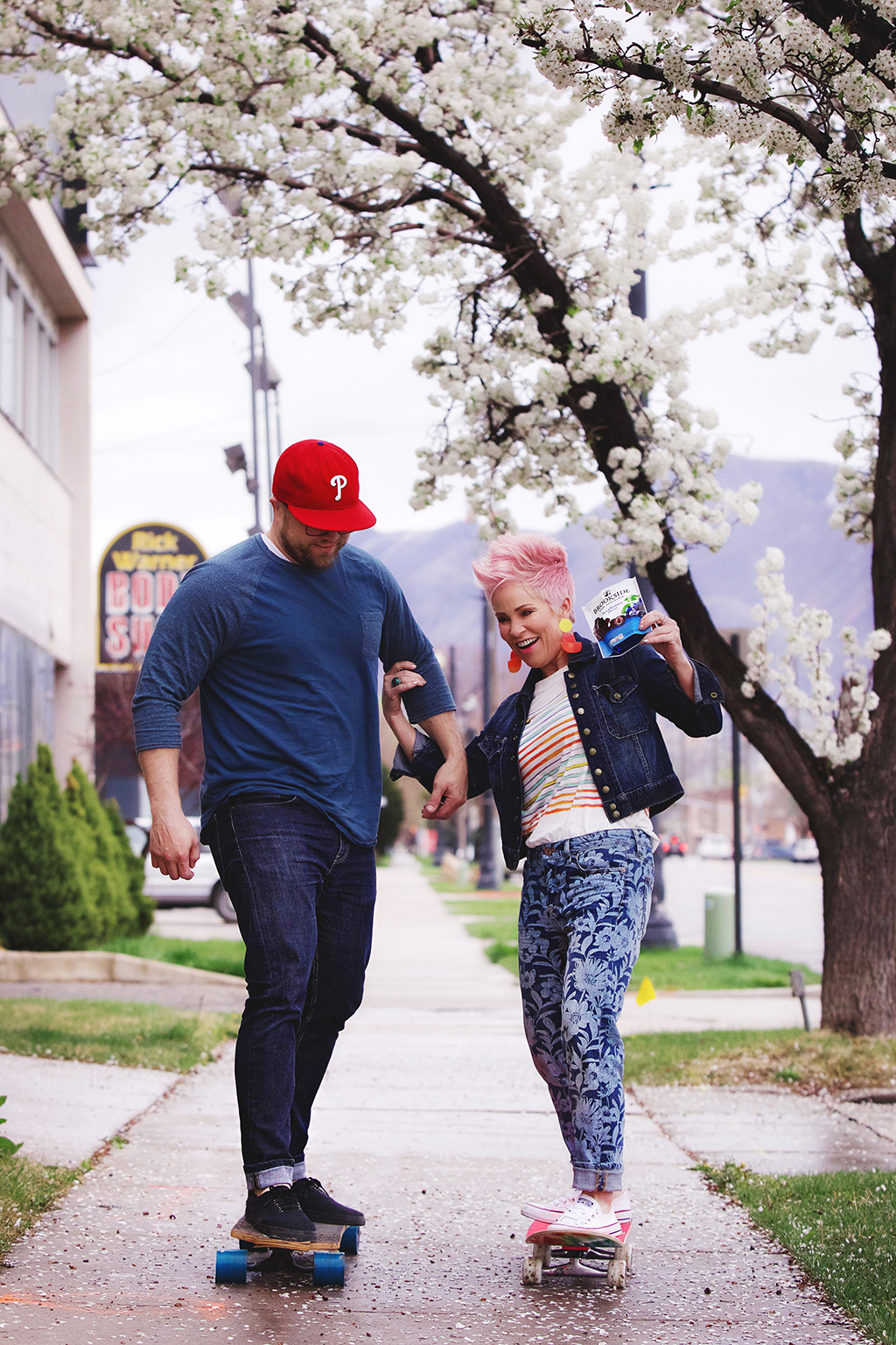 How to wear sneakers and not look frumpy