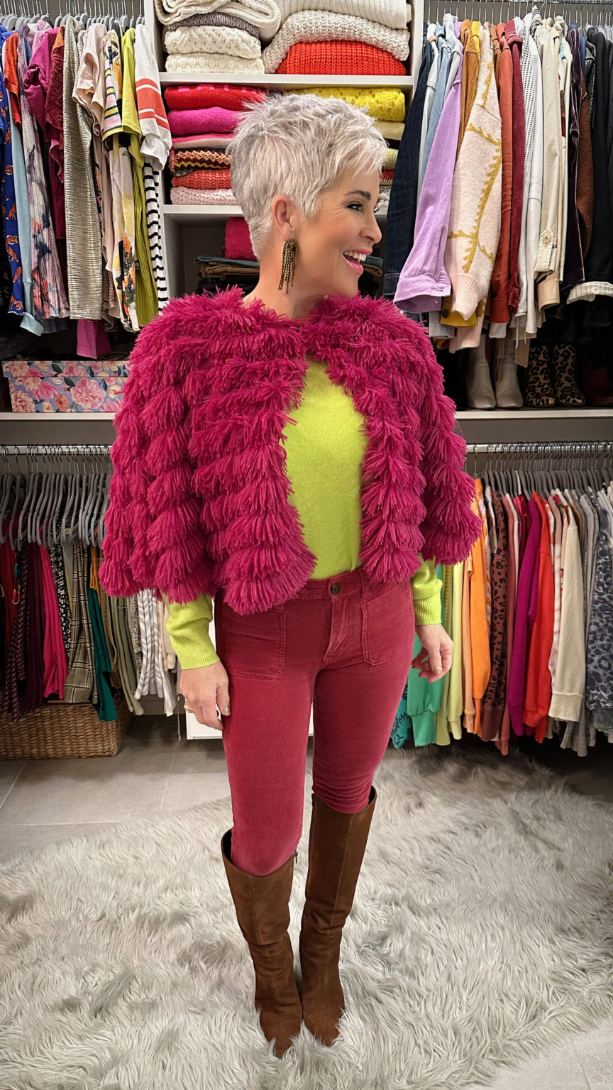 Pink Fluffy Cape FLMCO 864x1536 