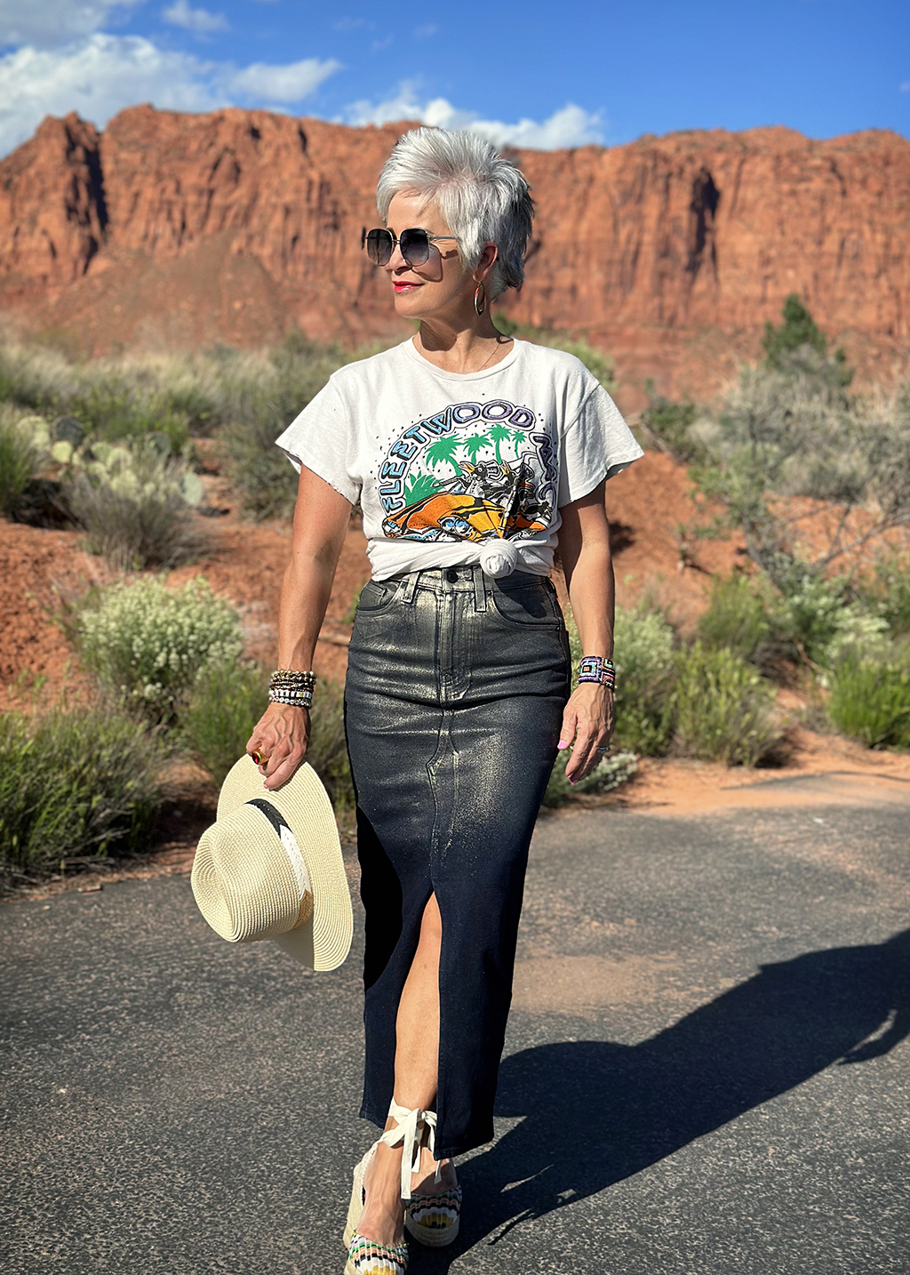 MASTERING THE MIDI DENIM SKIRT - Chic Over 50