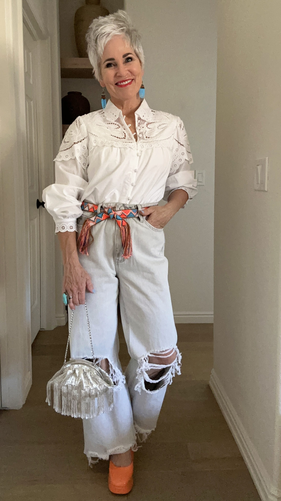THE POWER OF RIPPED JEANS Chic Over 50