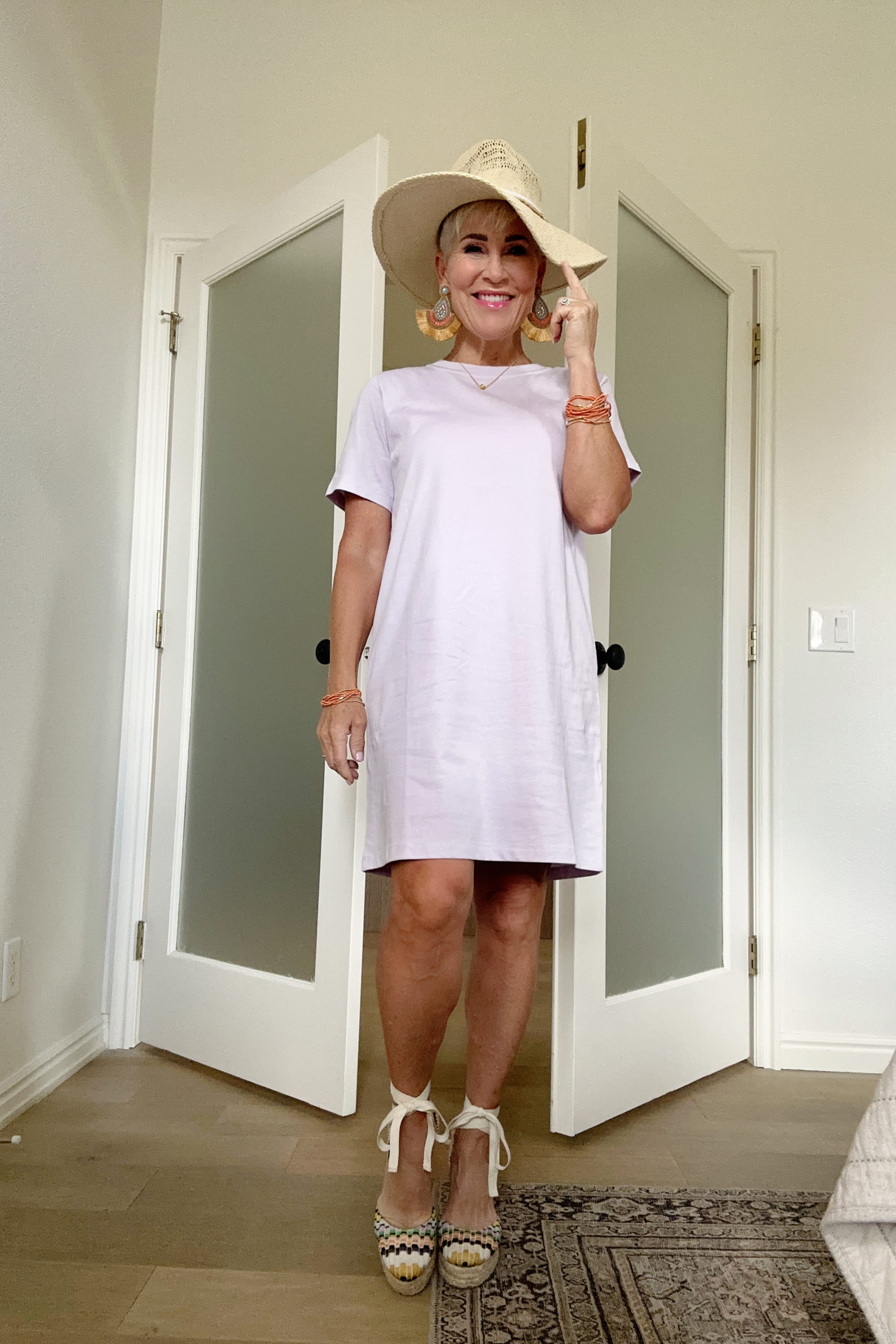 beyond the basic t-shirt dress