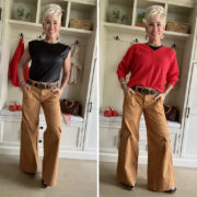 FALL TRANSITION TIPS WITH CARGOS - Chic Over 50