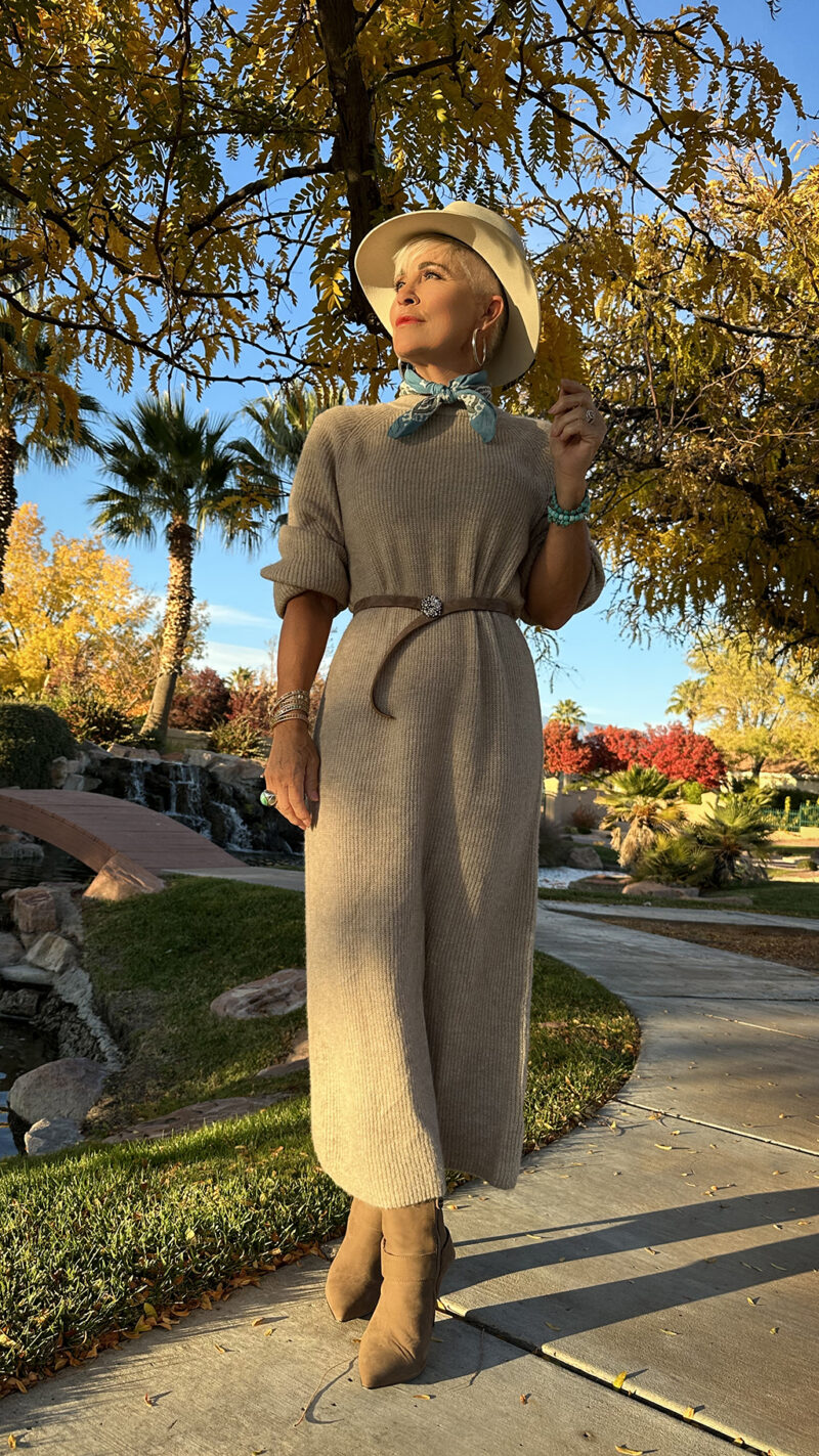 EMBRACE COZY WITH SWEATER DRESSES Chic Over 50