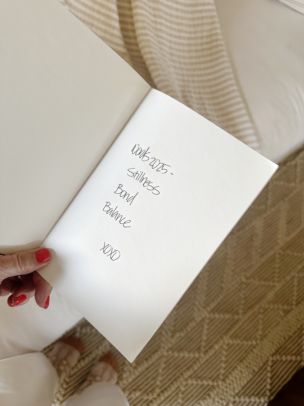 setting my intentions for 2025