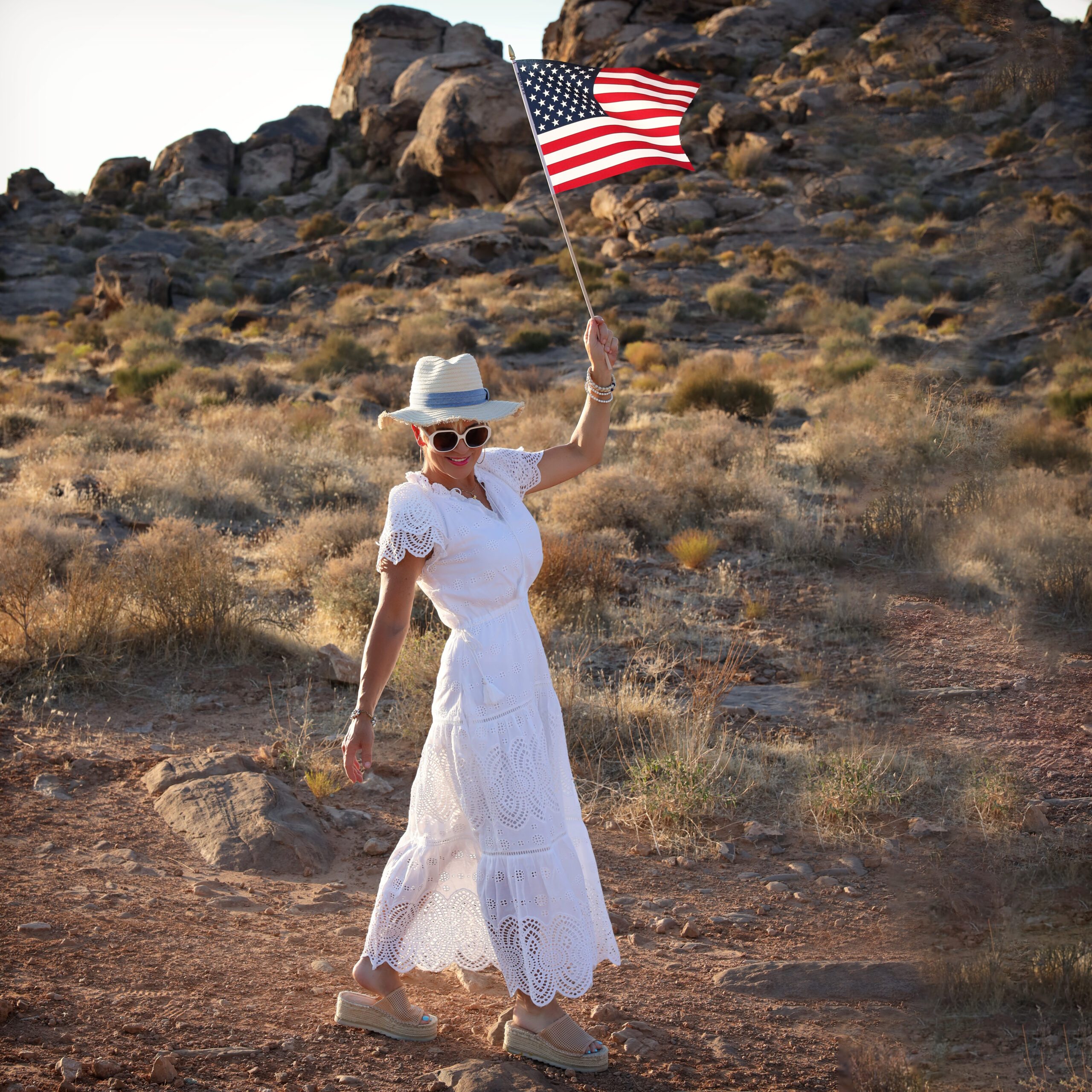 BOLDLY DRESSED IN AMERICANA