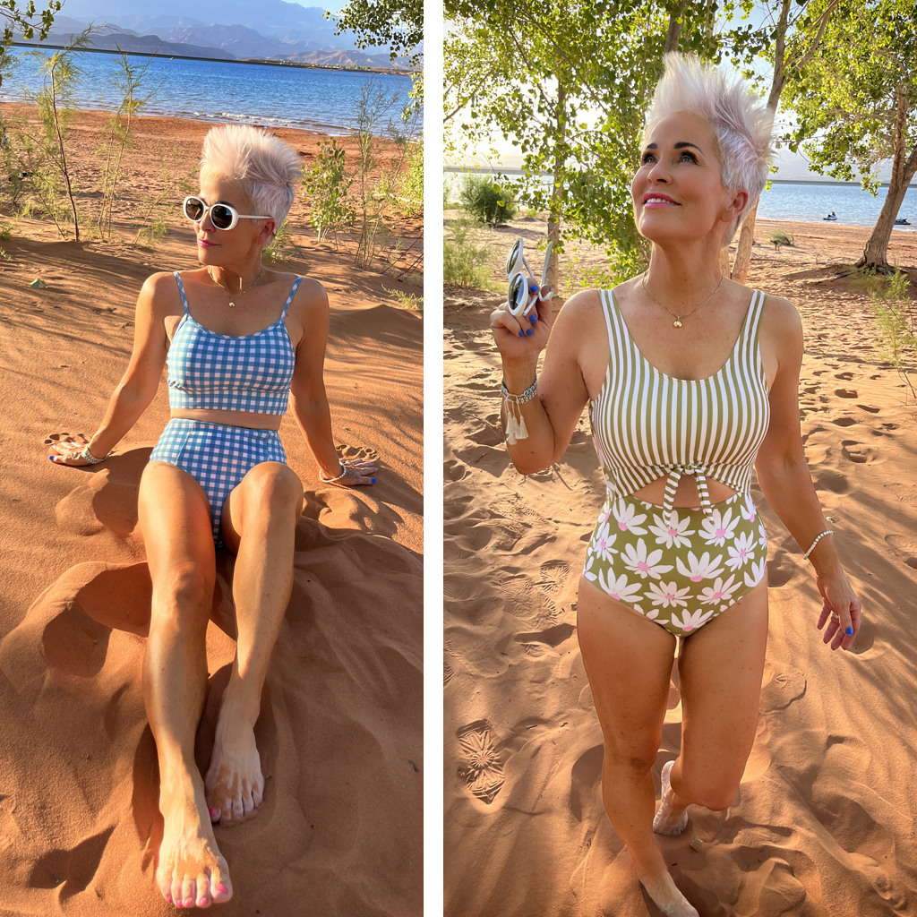 SWIMSUITS THAT FLATTER