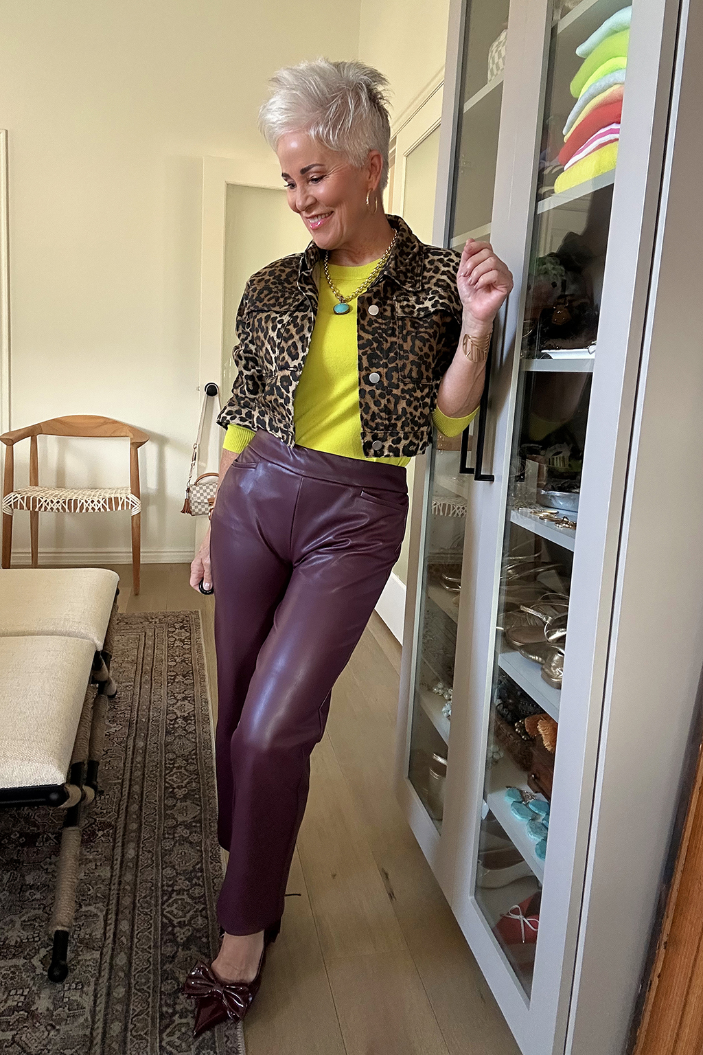 BE FABULOUS IN FAUX LEATHER