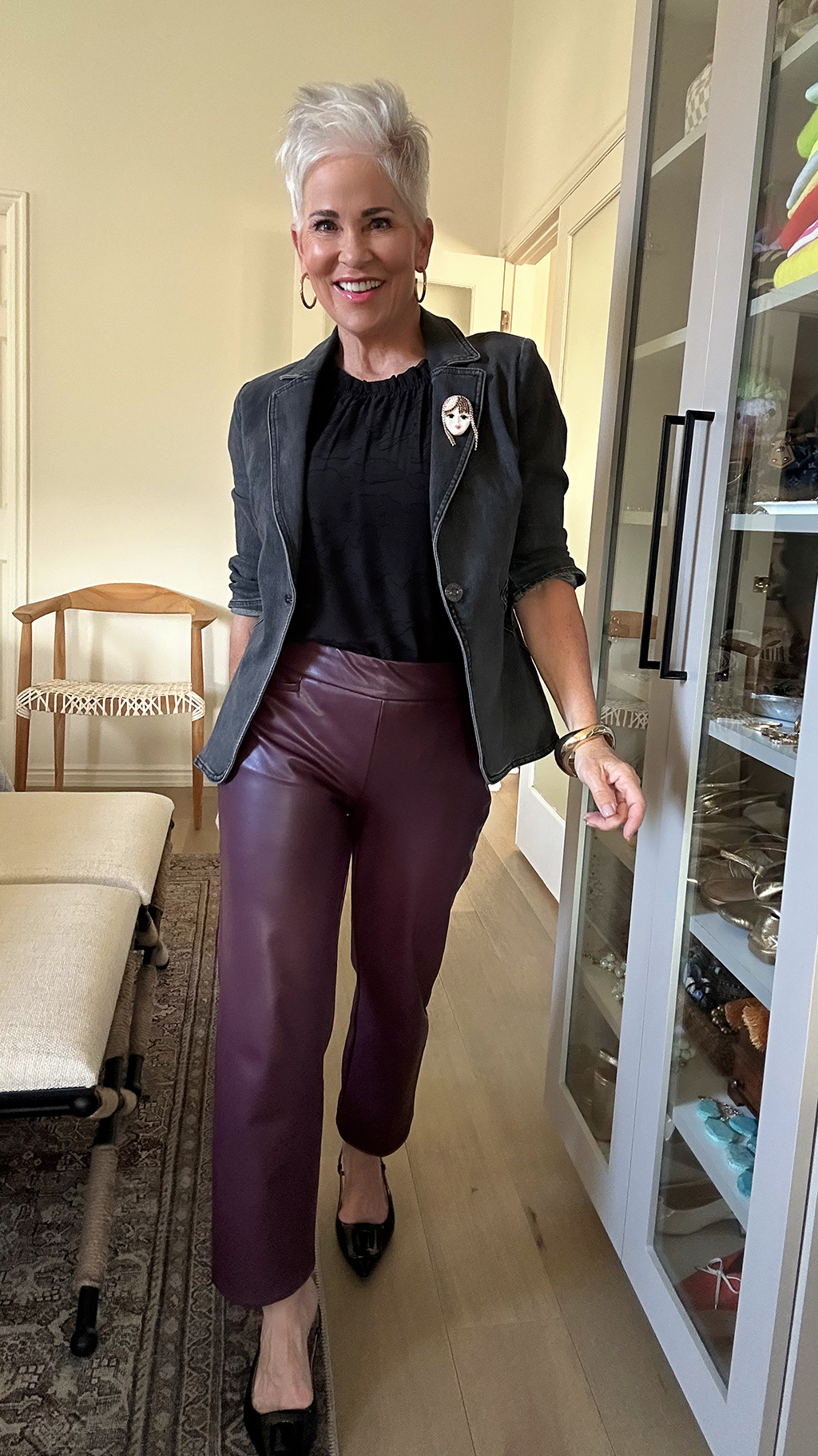 BE FABULOUS IN FAUX LEATHER
